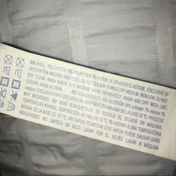 Blue jeans with pearl beading - Picture 3 of 4